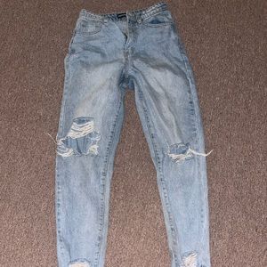 Denim light blue ripped jeans PLT